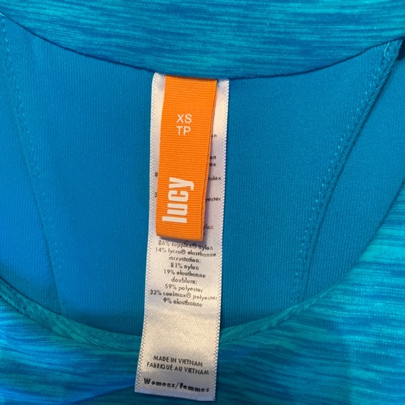 Lucy Activewear Size XS teal summer dress - Picture 4 of 5